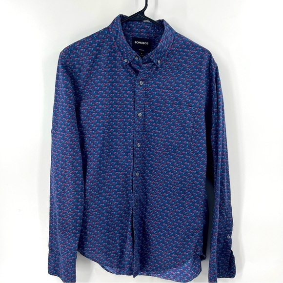 Bonobos Tailored Fit Longsleeve Button Down Shirt - Picture 3 of 7